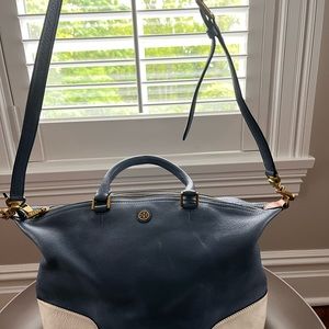 Tory Burch Slouchy Satchel with Crossbody Strap